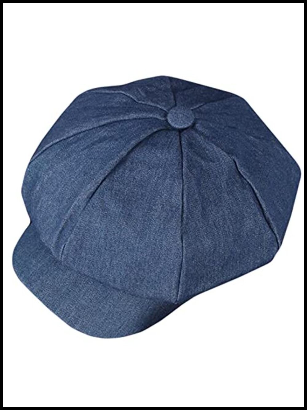 Vintage Newsboy Cabbie Hat Cap Cotton Solid Outdoor Fall Spring Summer Winter